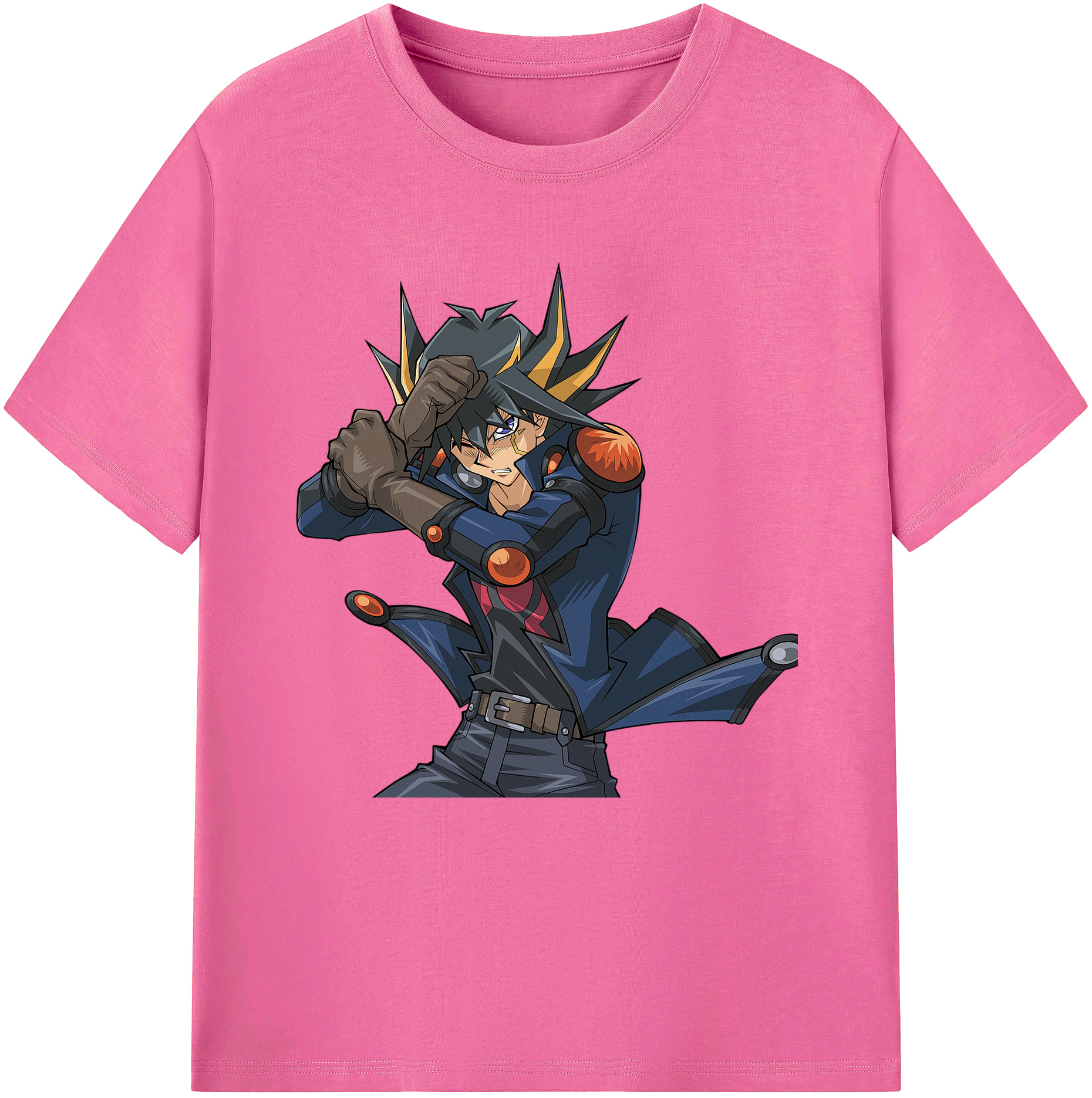 （画像用） 遊☆戯☆王 Yu-Gi-Oh! レディースカジュアルプリントTシャツ（綿100％）